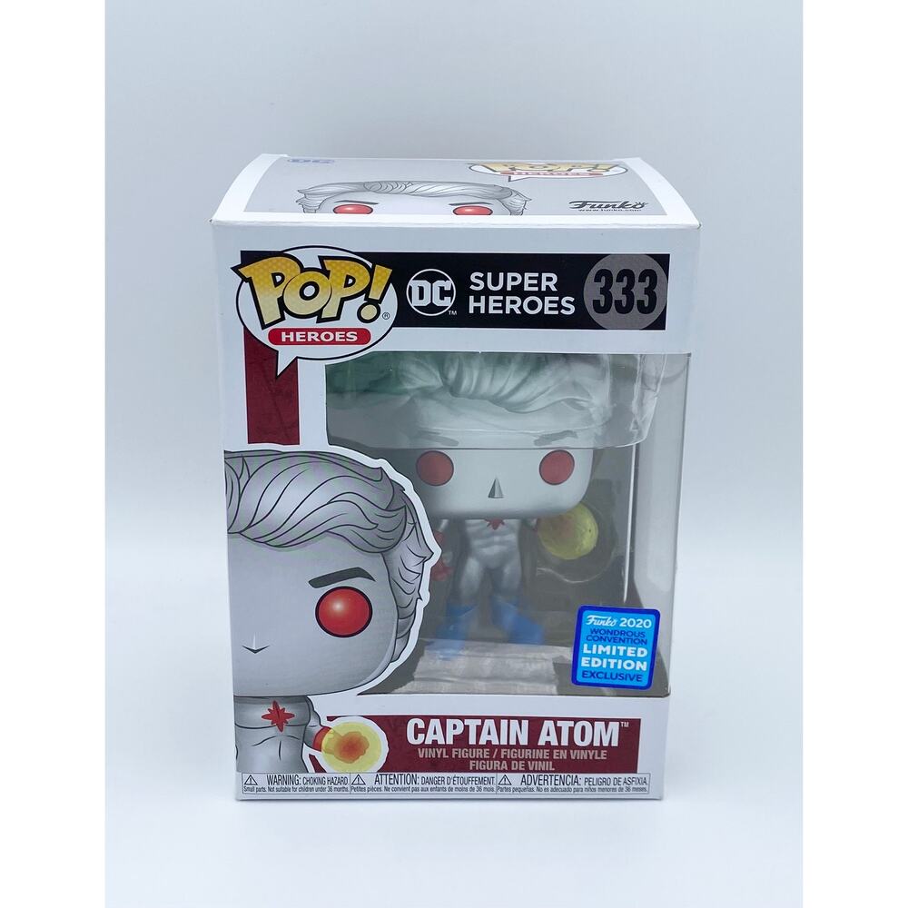 DC Comics Captain Atom 2020 Wondrous Convention Exclusive Funko Pop